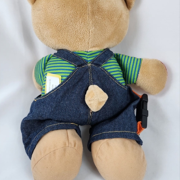 Melissa & Doug, K's Kids “Teddy Wear” Bear, Learn To Dress (No Shoes) Plush 13” - Picture 5 of 7